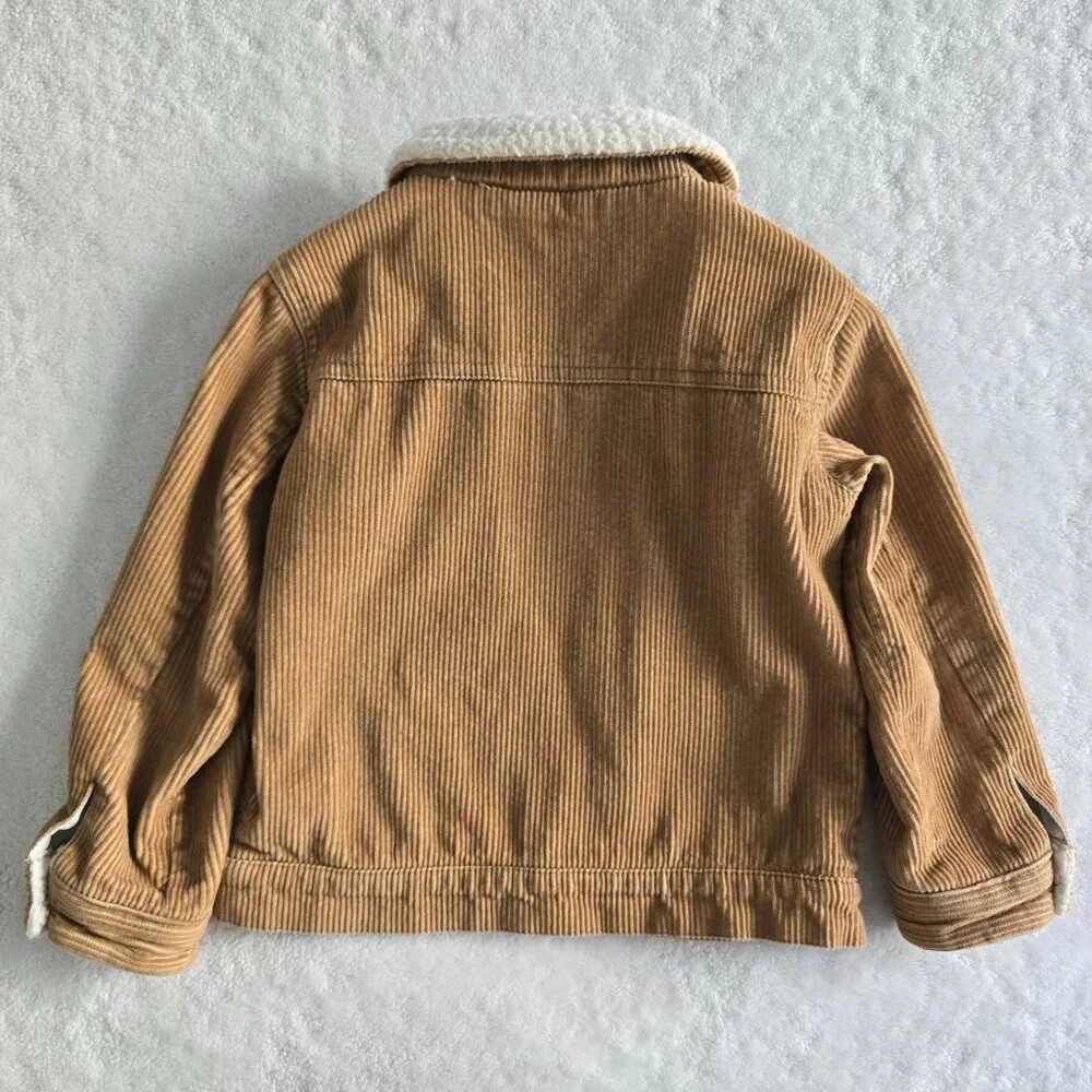 Kids Corduroy Jacket w/ Sherpa Lining